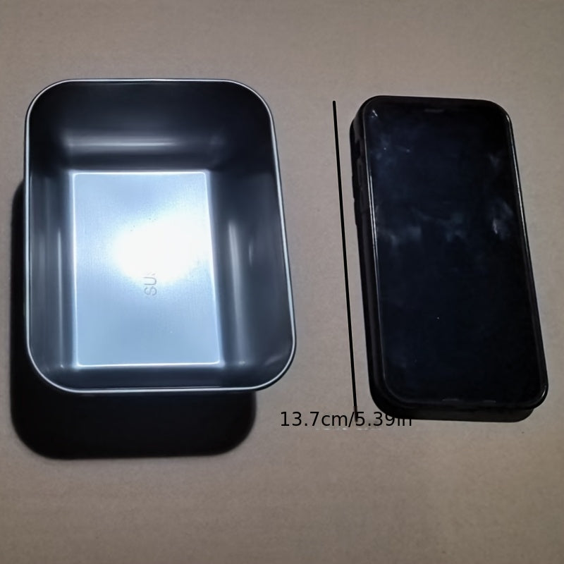 Set de Almacenamiento de Alimentos de Acero Inoxidable de 7 Piezas – Contenedores Apilables con Tapas de Plástico