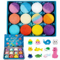 BubblyJoy | Set de bombas de baño para niños con sorpresa y mega espuma