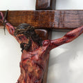Lisslune | Hecho a Mano - Cruz Realista de Cristo