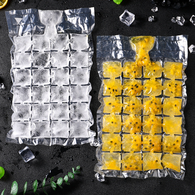 Bolsa de hielo desechable – Cubos perfectos, sin desorden