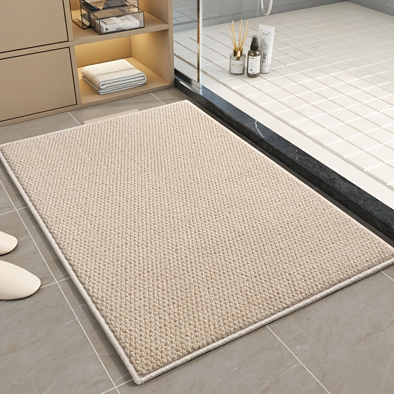 LUMEDWELL - Alfombra de Entrada Decorativa con Diseño de Piña y Superficie Texturizada Antideslizante