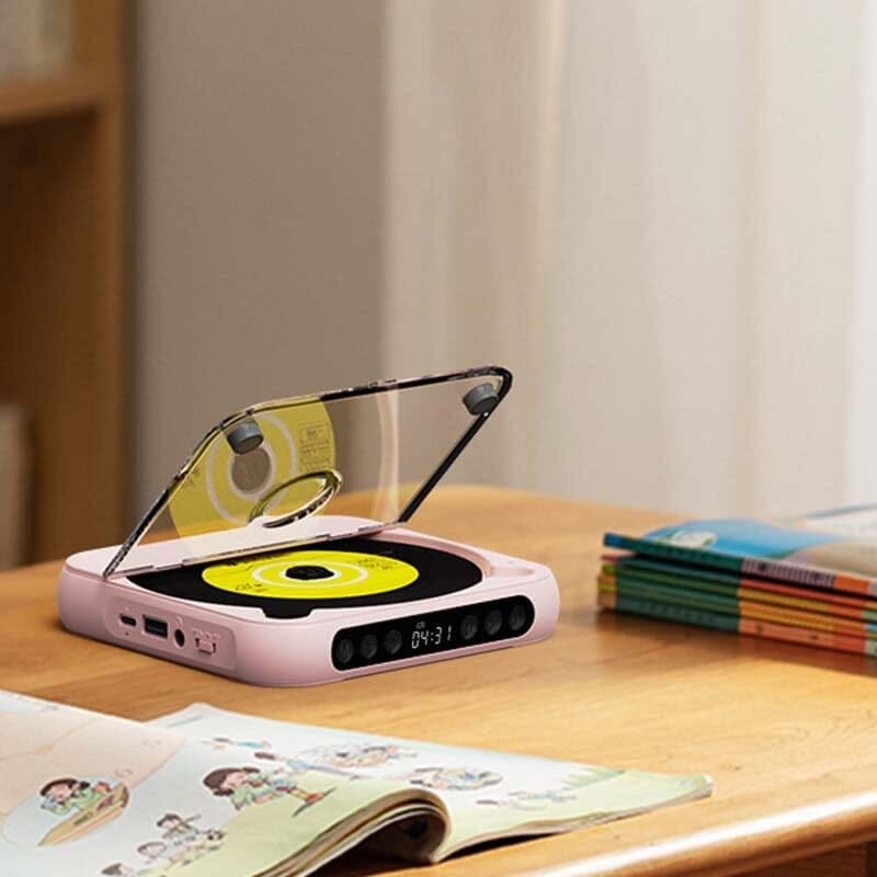 Noxord | Reproductor de CD portátil compatible con Bluetooth
