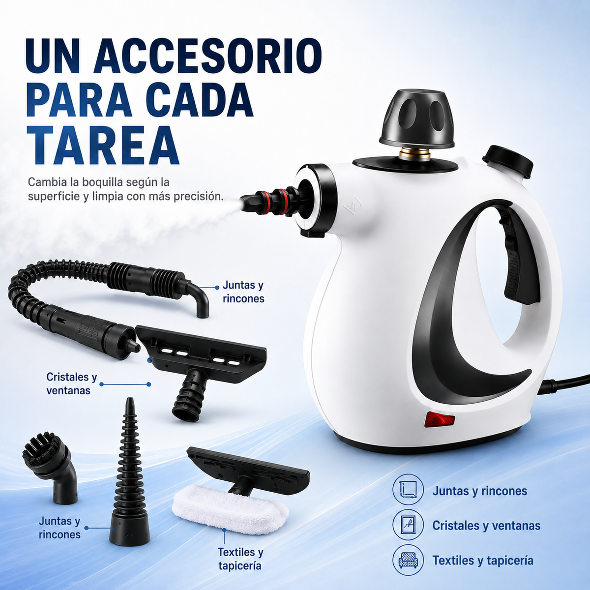 Limpiador a vapor de alta presión