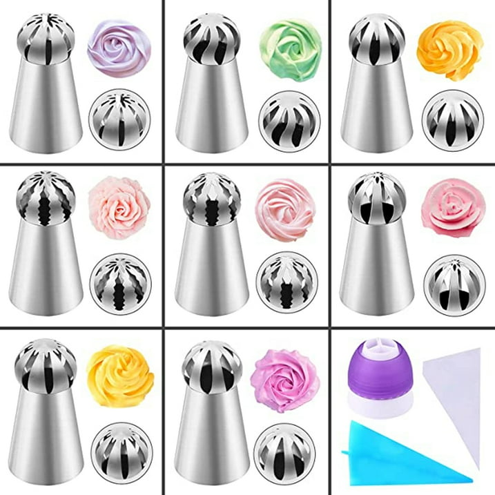 TortenMeister 22 piezas - Decoraciones de pasteles impresionantes sin esfuerzo para cualquier ocasión | 50% DESCUENTO