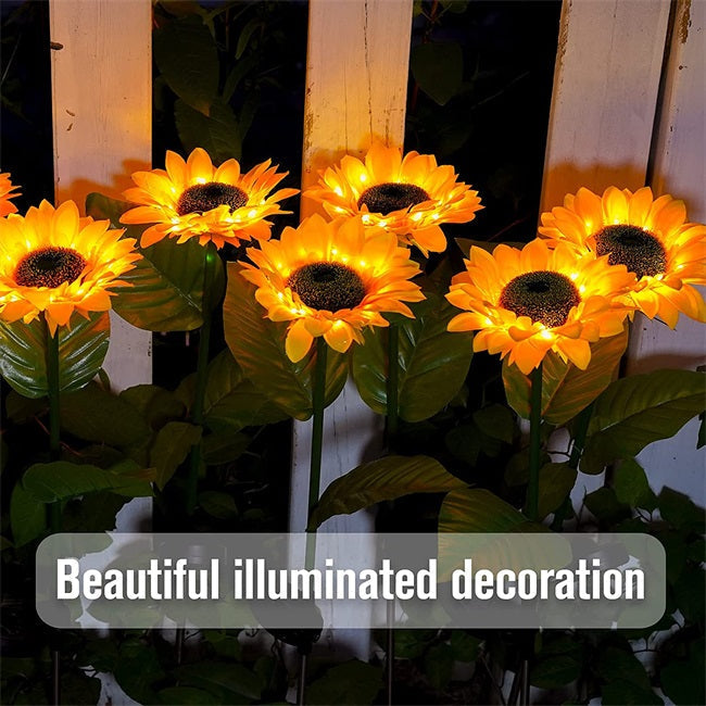 SunGlow — Lámparas de girasol solar | 50% DESCUENTO