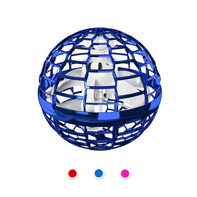 Skanto | Flynova Pro Flyball Spinner Drone Helicopter Controlado por Mano Mini-UFO Giratorio de 360 Grados con Luces Regalos para Niños