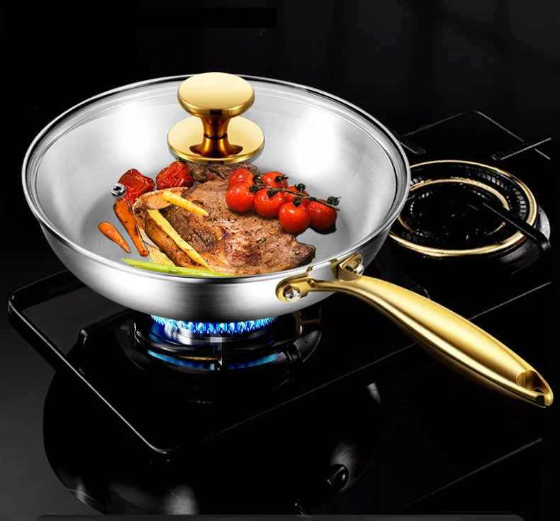 ChefSteel – Sartén de Acero Inoxidable Profesional para Gas e Inducción | Brehn