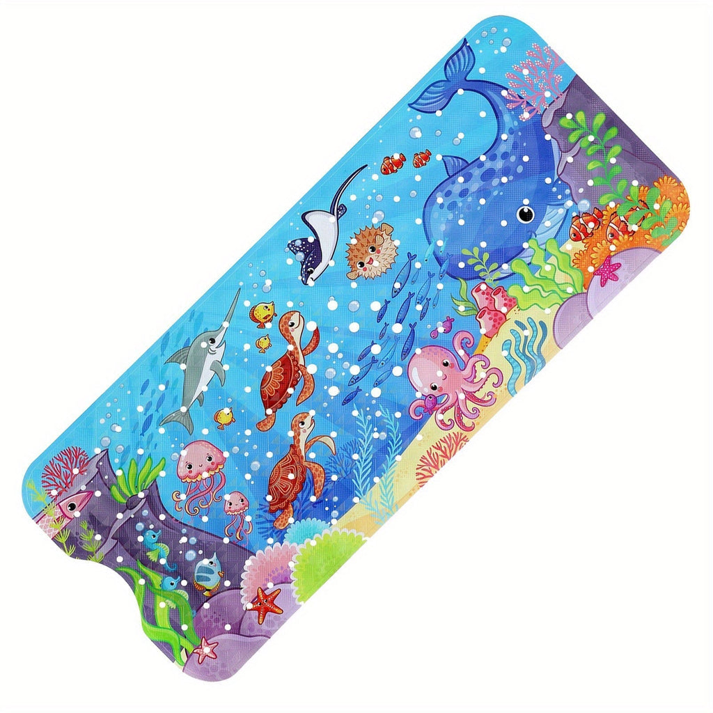 Alfombra de baño antideslizante extra larga – Lavable a máquina con ventosas