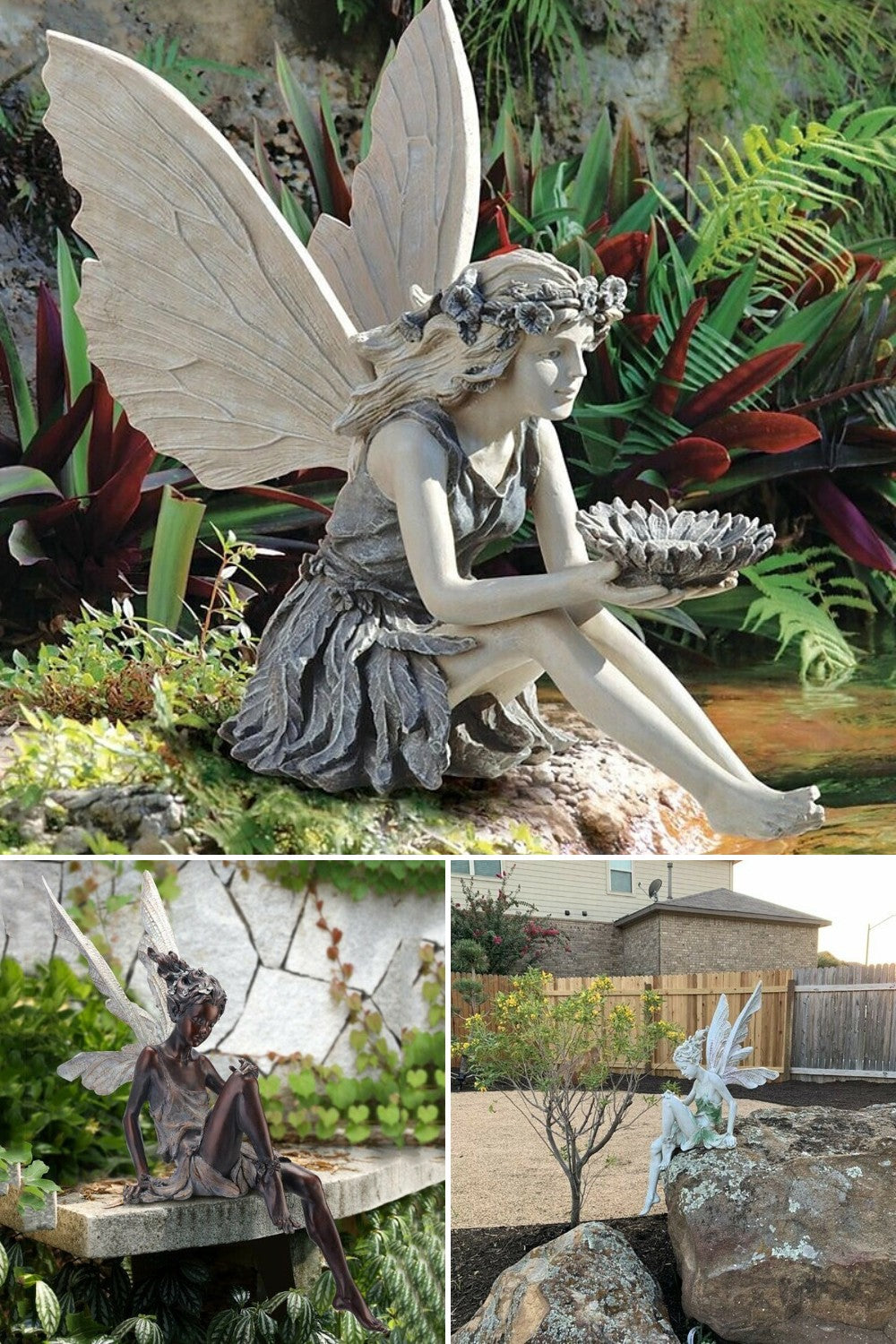 Lisslune | Estatua de Hada de Jardín