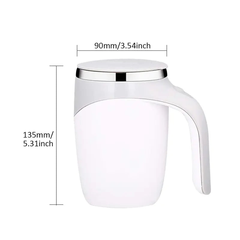 QuickStir - Taza auto-mezcladora sin esfuerzo para bebidas perfectamente mezcladas