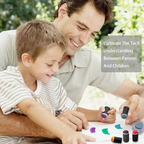 Kit de pintura con los dedos – Creatividad infantil sin desorden