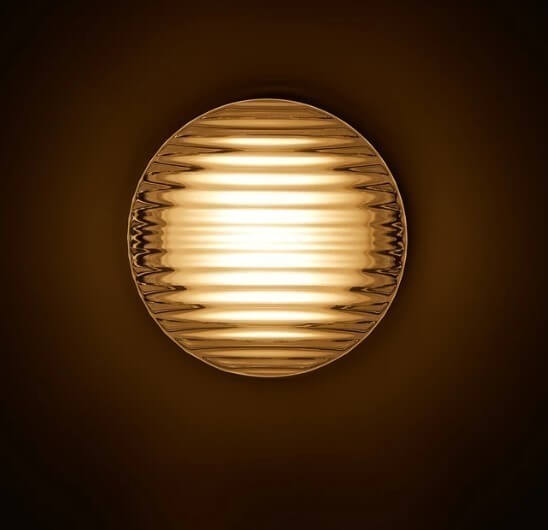 Luz de Pared LED Redonda Moderna - Interior/Exterior