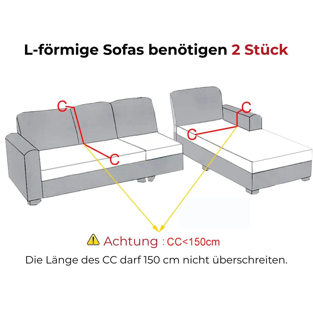 SofaSnug - Funda elástica de terciopelo que ahorra su dinero