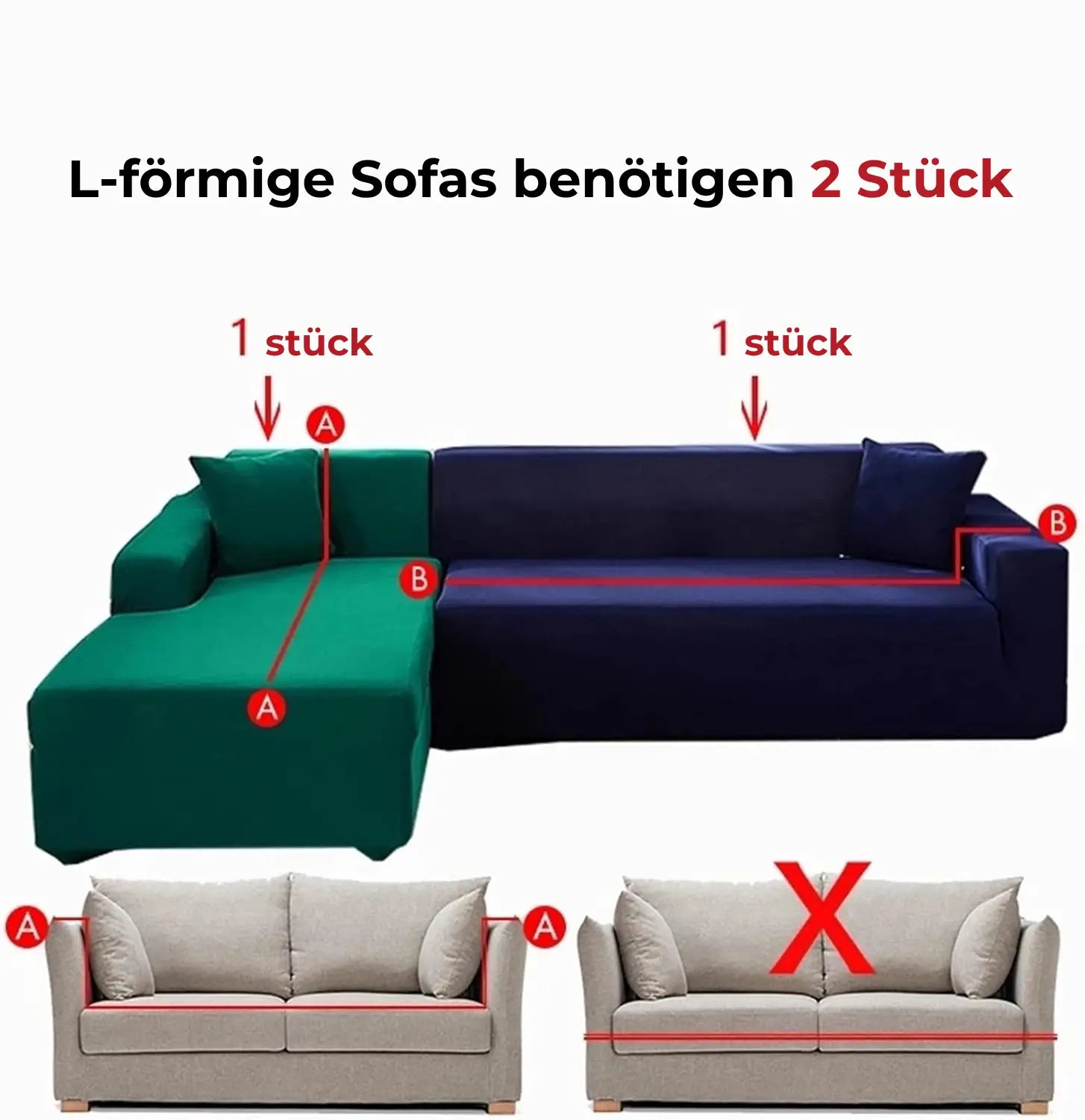 SofaSnug - Funda elástica de terciopelo que ahorra su dinero