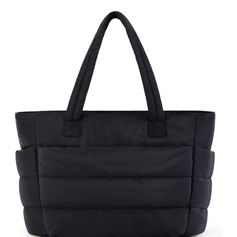 Bolso de Hombro Acolchado para Damas con Estilo Puffer
