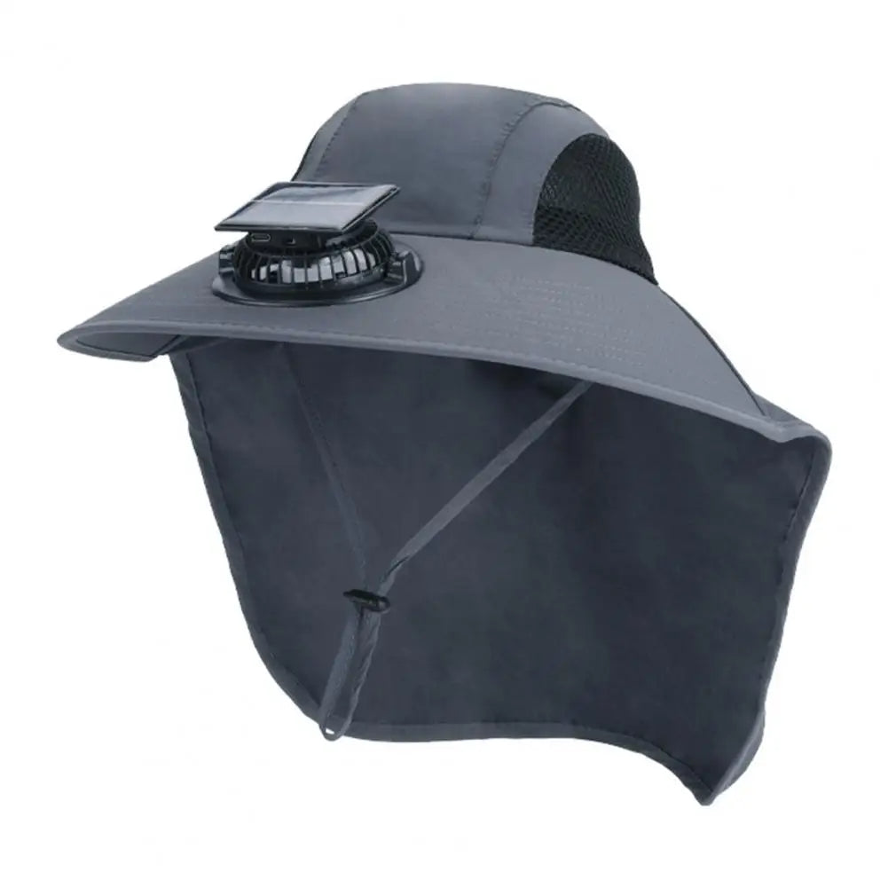 Sombrero Solar con Visera Ancha y Protección UV