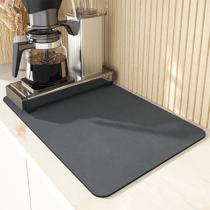 Secador de Platos - Alfombrilla de Cocina de Secado Rápido y Alta Absorción