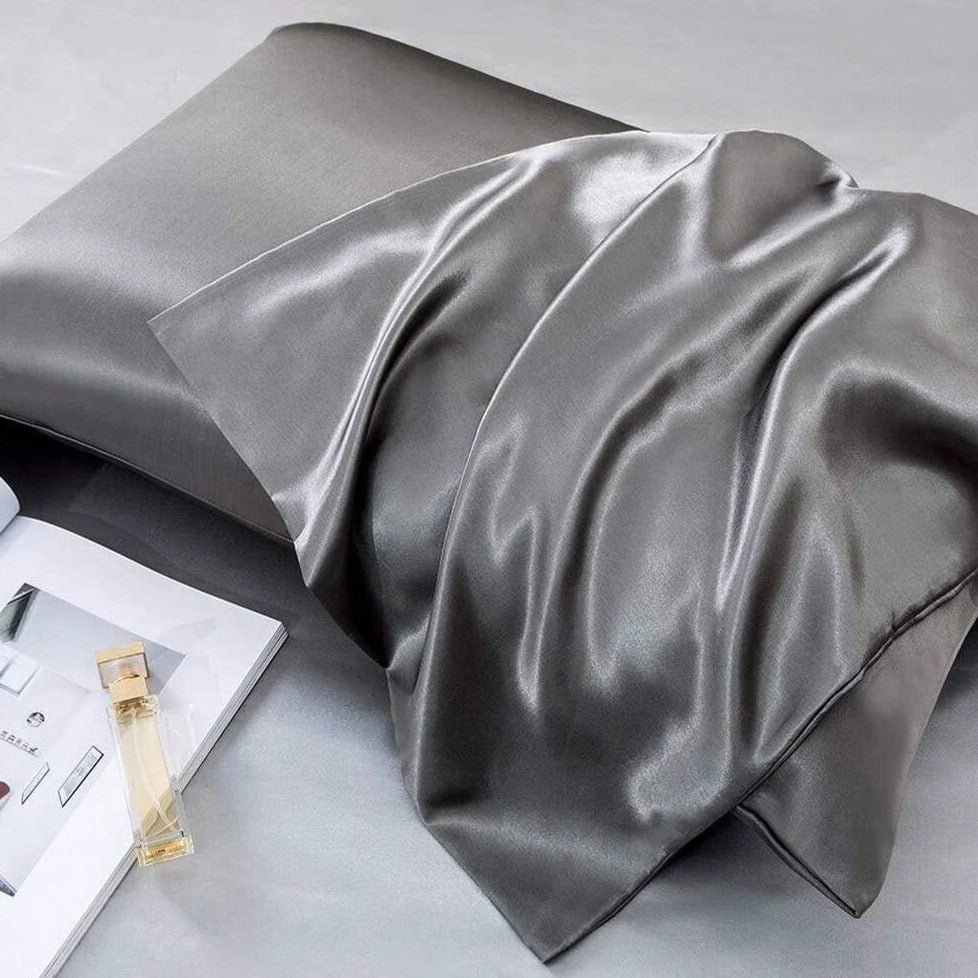 Funda de Almohada de Seda Morera para Recuperación de la Piel - Paquete de Dos