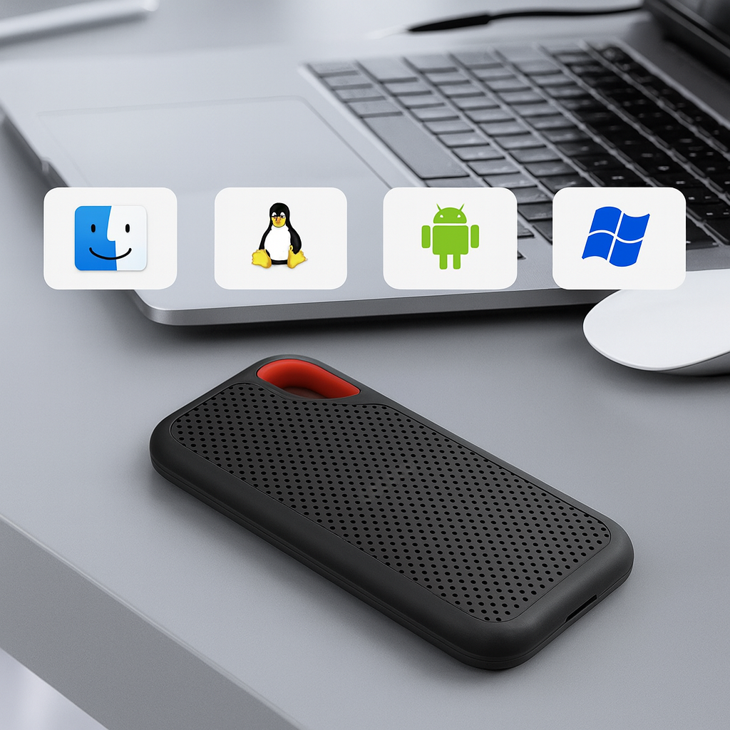 Disco duro externo | SSD con 2 TB de almacenamiento | DataBox