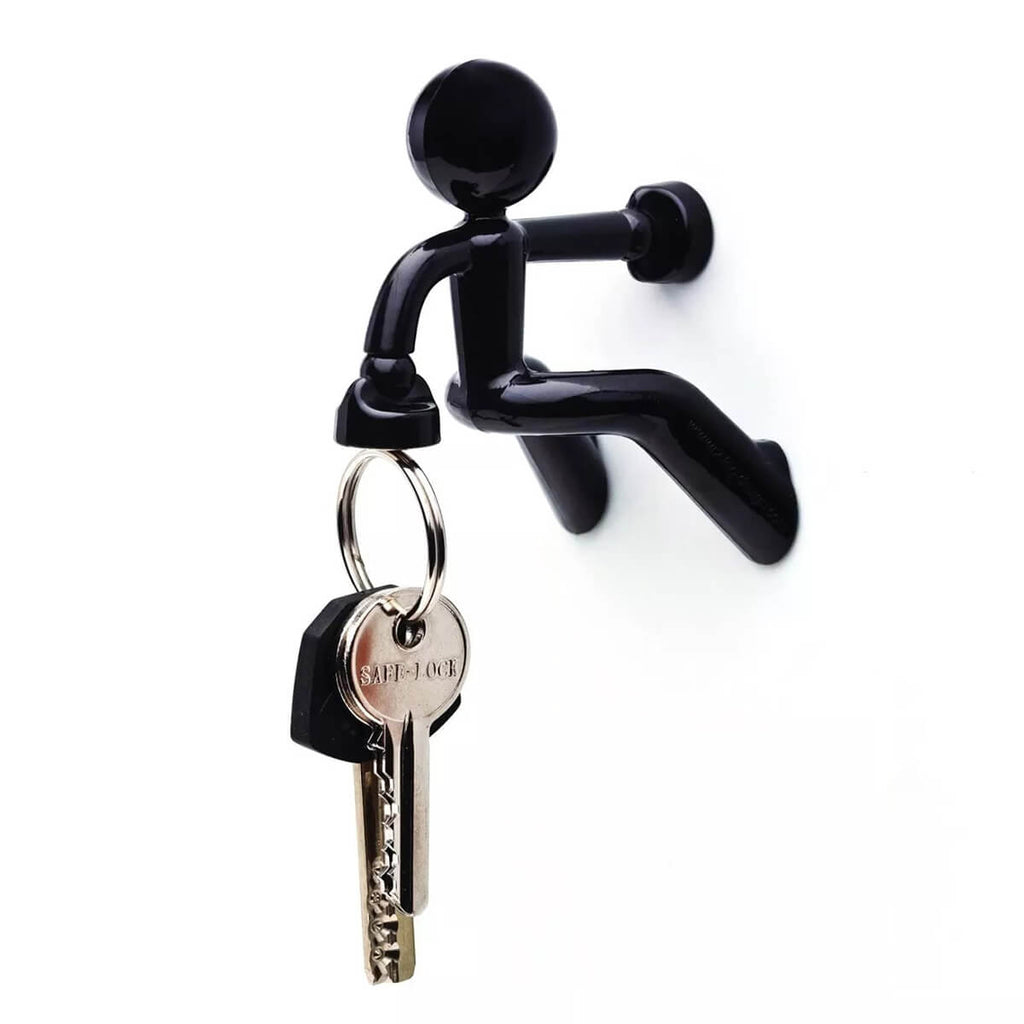 Soporte Magnético para Llaves de Pared Negro