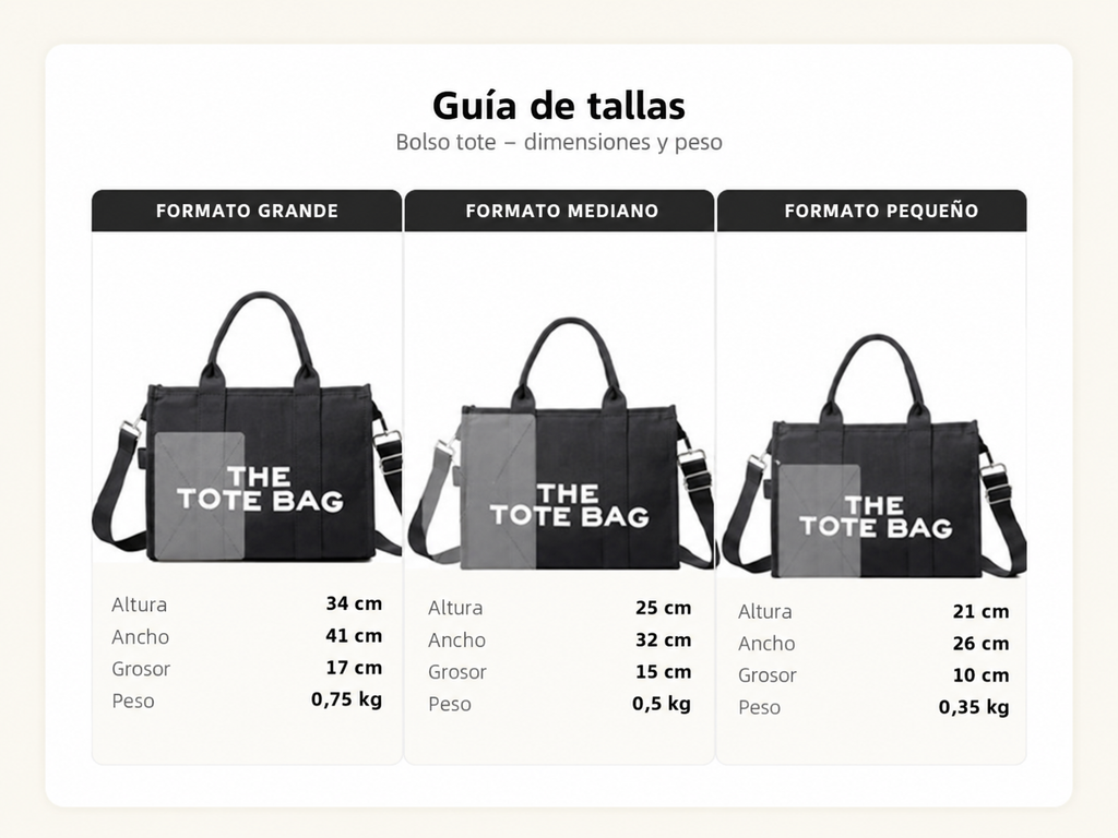 Bolso Tote Eden Trendy - Para un Día Elegante y Práctico