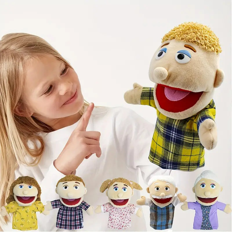 Lila Muñeca de Mano Adorable - Juguete Creativo para Niños