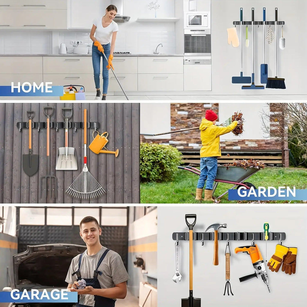 UTILITYPRO - Estante Organizador de Pared Resistente a la Oxidación que Ahorra Espacio para Garaje y Uso Exterior