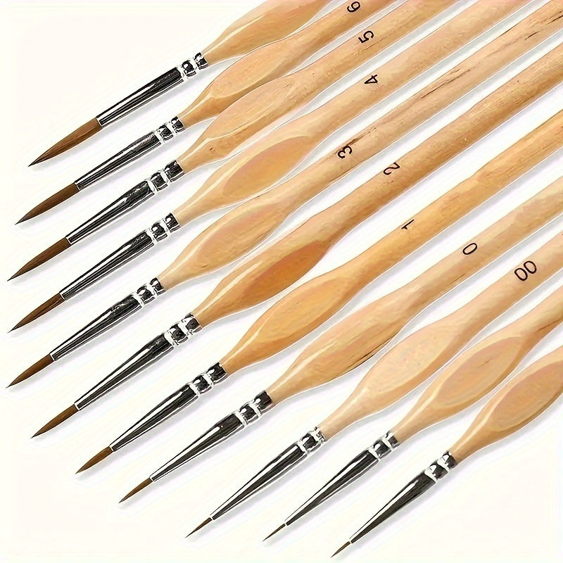 Pincel de Detalle de Precisión – Ideal para Pintura Precisa y Obras de Arte Detalladas