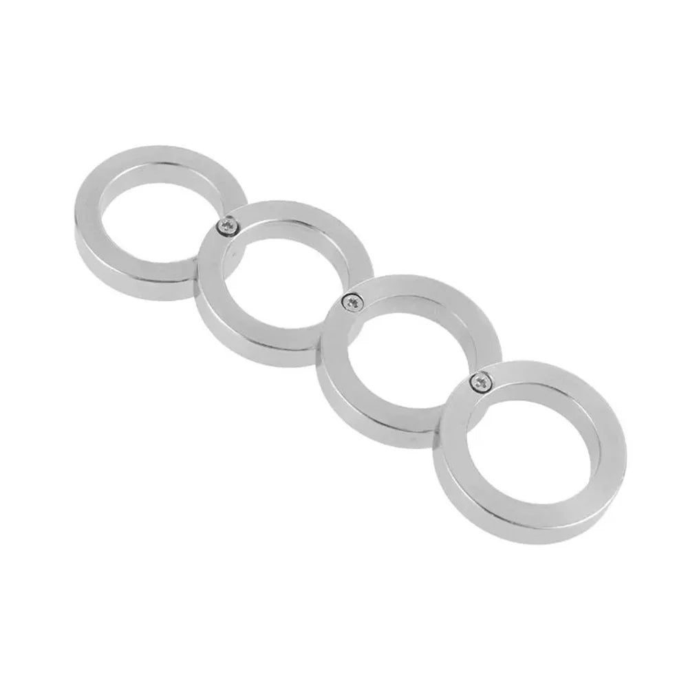Kalsten | DEFENDRING – Anillo Táctico Plegable de Autodefensa con Diseño de Acero Inoxidable Rotatable