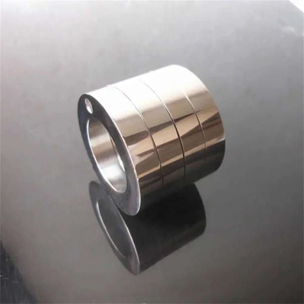 Kalsten | DEFENDRING – Anillo Táctico Plegable de Autodefensa con Diseño de Acero Inoxidable Rotatable