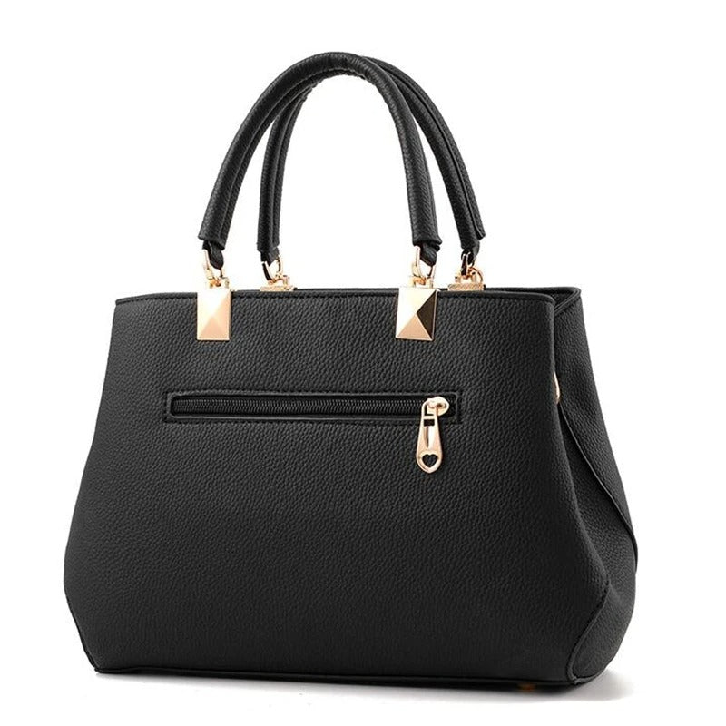 Bolso messenger para mujeres con charm de flores