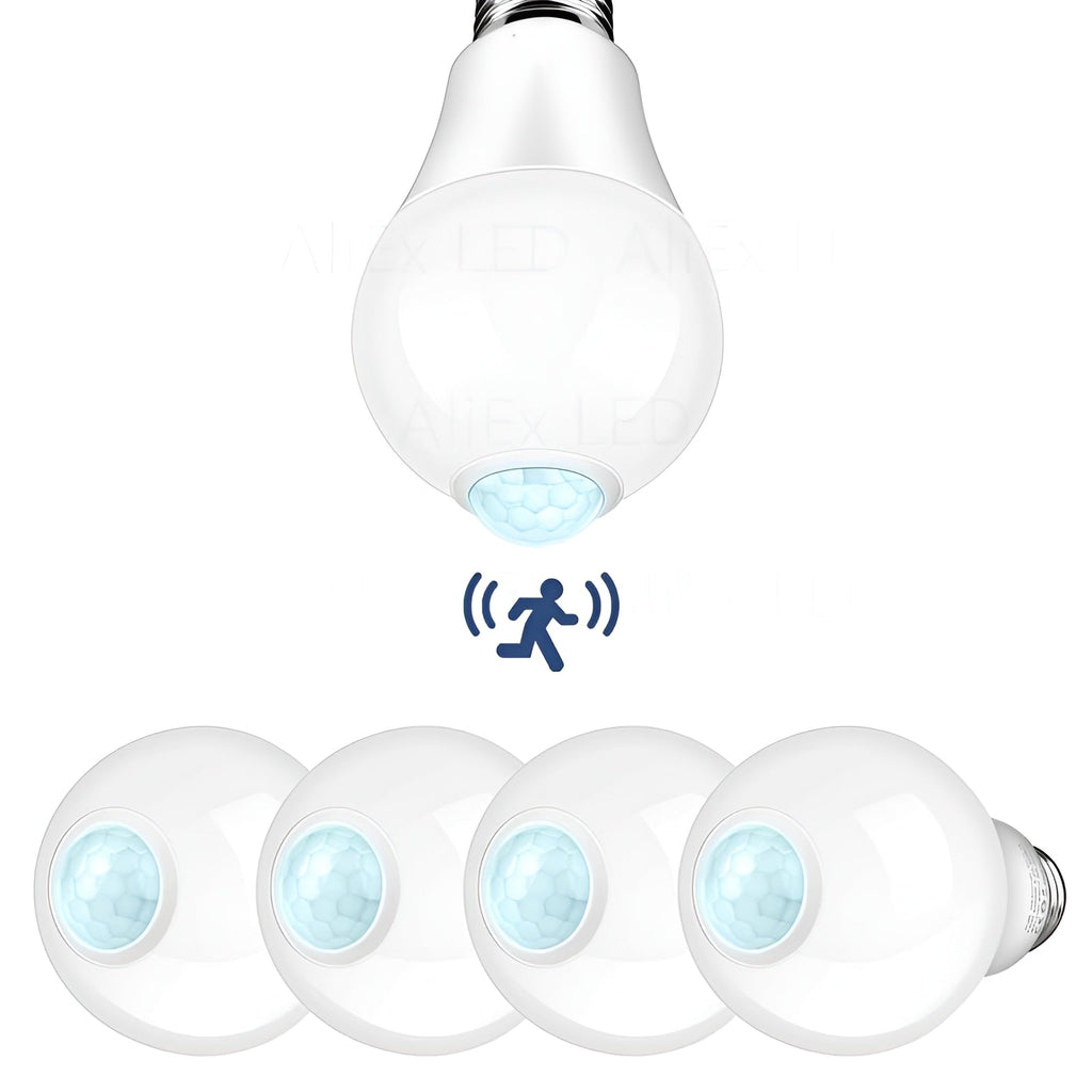 Lámpara LED con sensor de movimiento