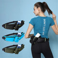 Kalsten | Pack RunEase – Cinturón de Correr Impermeable y Soporte para Bebidas