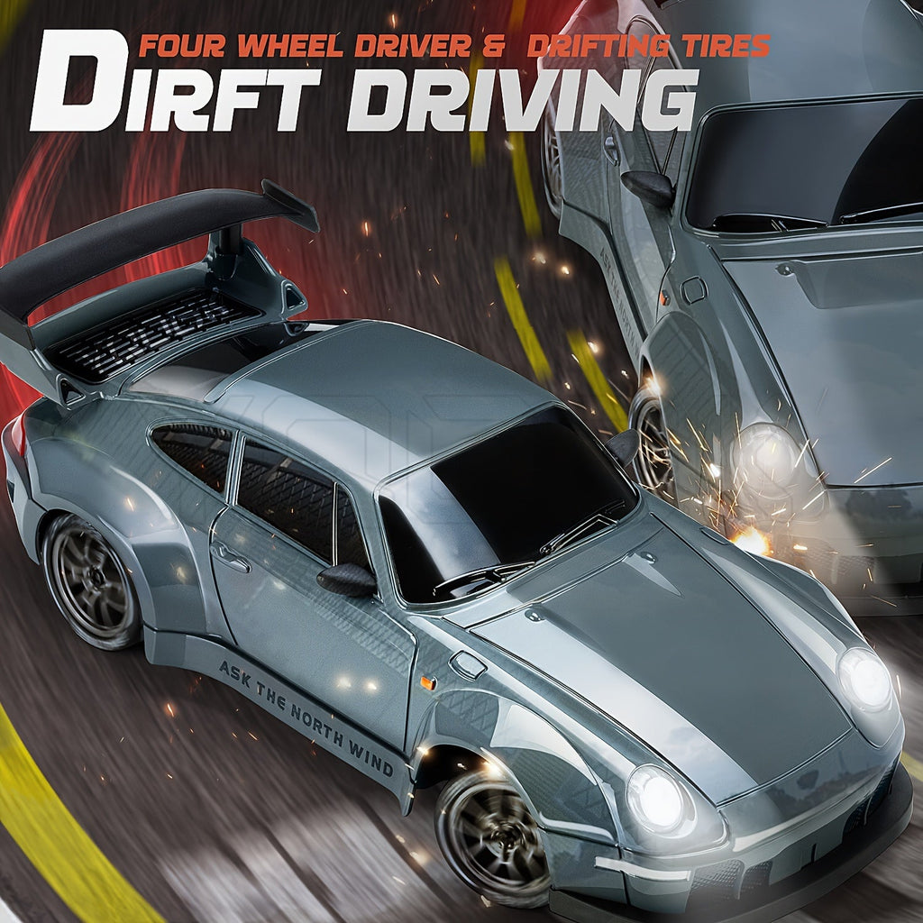 Ultimate Drift Racer 1:24 - Auto RC con Ruedas Iluminadas