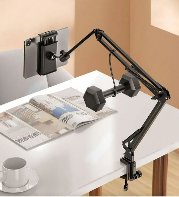 BowLift | Bettina – Soporte Ajustable para Tabletas para Cama, Escritorio y Sofá | Ergonómico y Ajuste Universal
