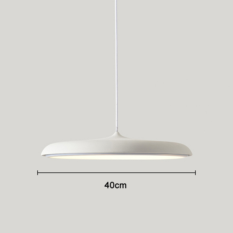 Lámpara Colgante de Estilo Escandinavo con LED, Metal y Acrílico