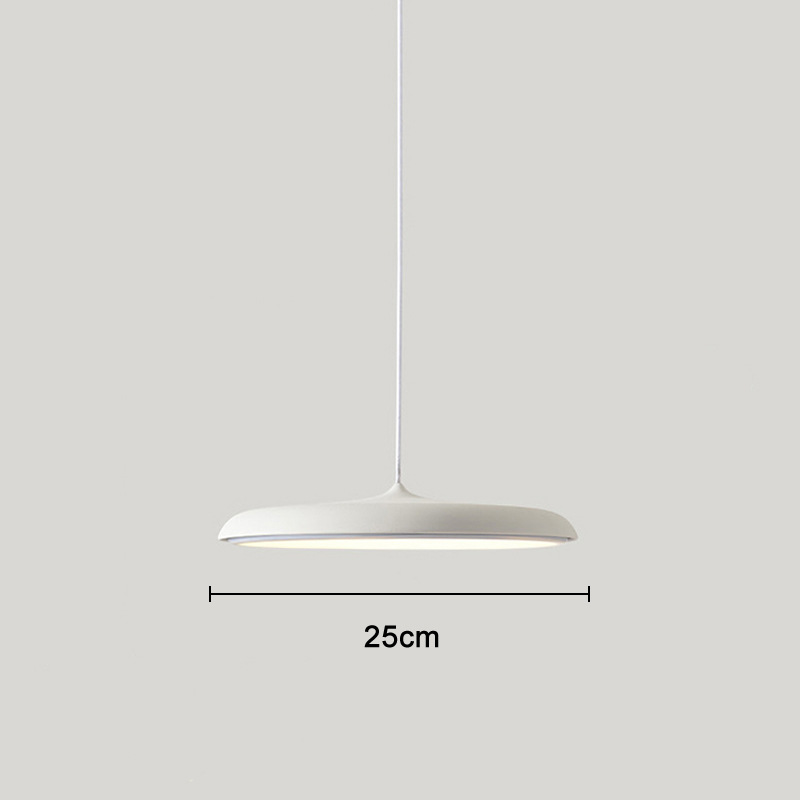 Lámpara Colgante de Estilo Escandinavo con LED, Metal y Acrílico