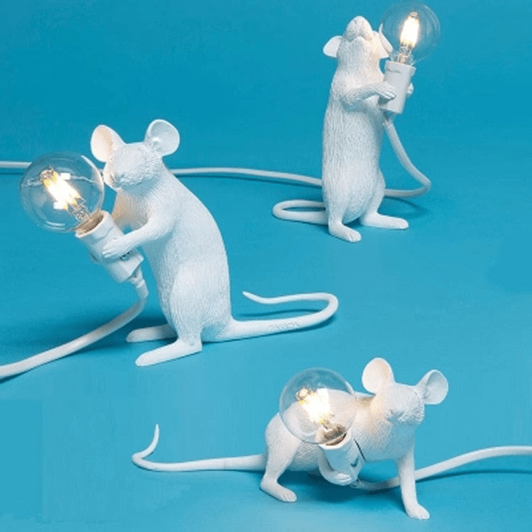 Lisslune | Doctor Mousey – Lámpara de Mesa Original de Diseño de Ratón