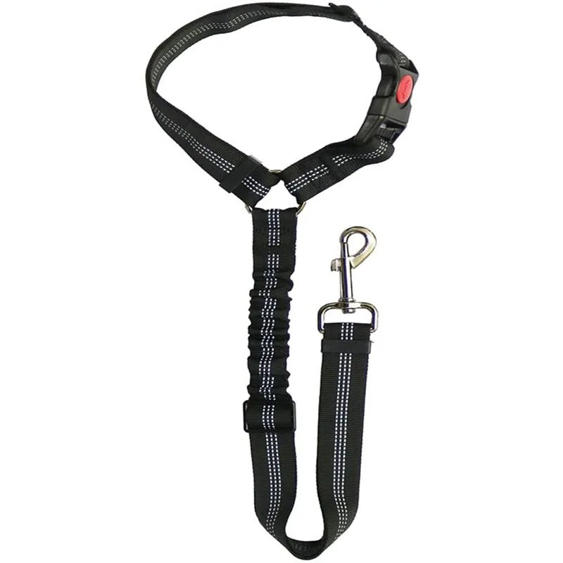 Cinturón de Seguridad para Perros en el Auto con Clip Giratorio de 360 Grados