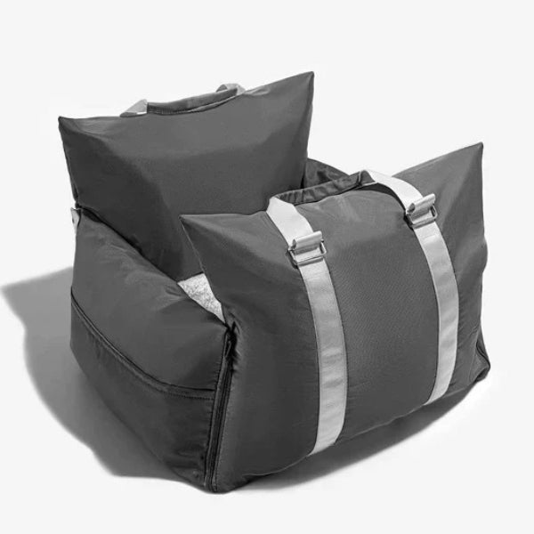 Cama de Asiento para Perros con Arnés de Seguridad, Diseño Impermeable
