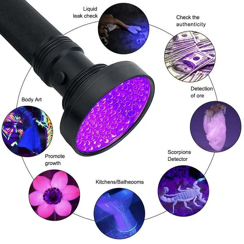 Lisslune | Linterna UV para la Detección de Chinches y Localizador de Manchas