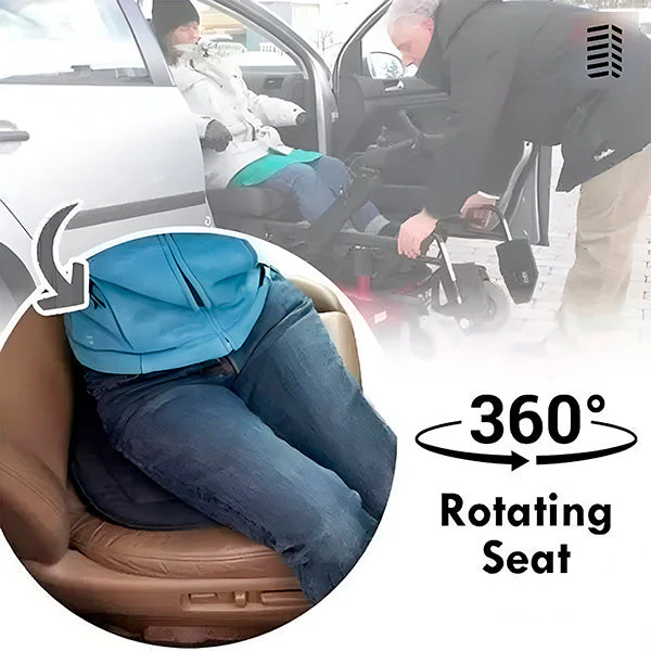 Cojín de Asiento Giratorio 360° para un Movimiento Fácil