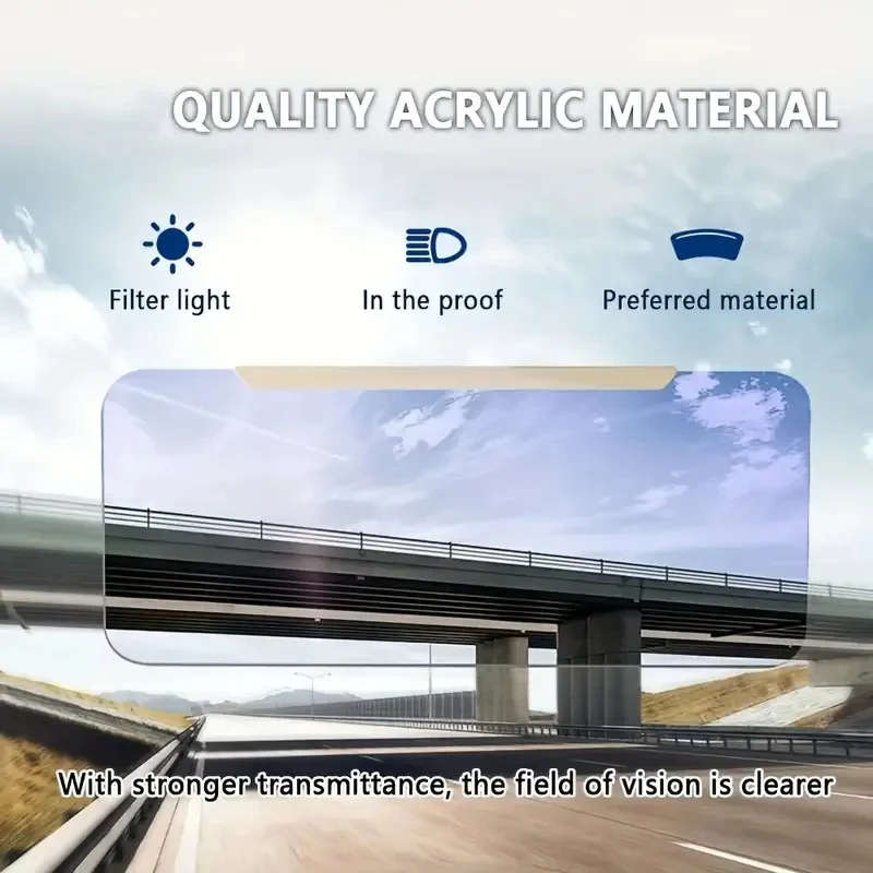 BowLift | Extensor de Visera Solar Antirreflejo para Automóvil
