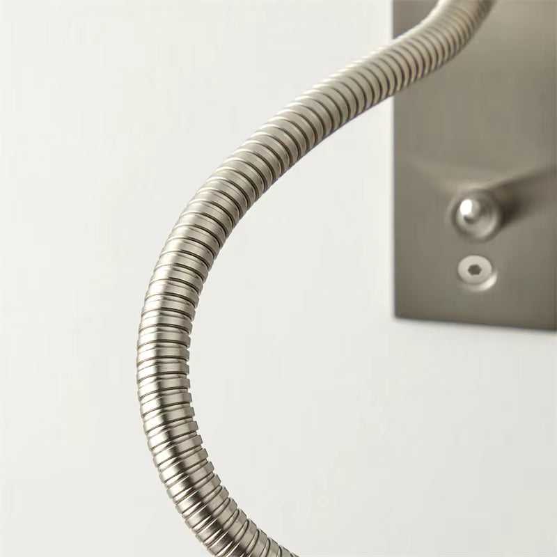 Lámpara de Pared con Brazo Flexible y Luz LED de Lectura