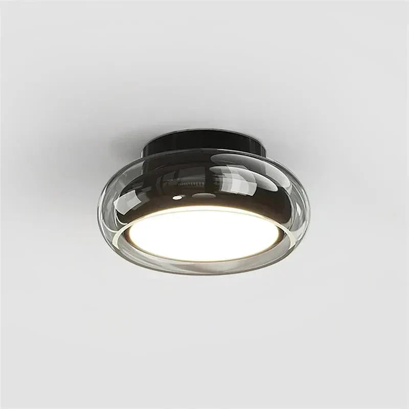 Dovira | Lámpara de techo LED de vidrio