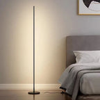 FLORGLOW Lámpara de Pie de Metal – Regulable y Elegante para Cualquier Sala de Estar