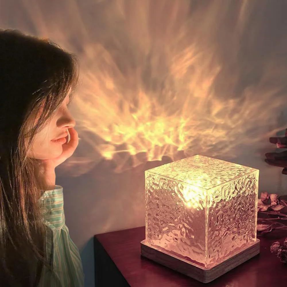 SerenityGlow - Lámpara Calmante para Alivio del Estrés