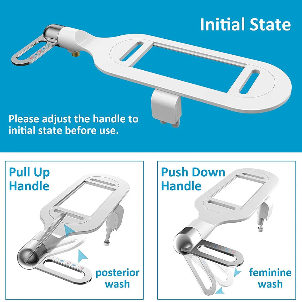 Accesorio de Bidet Ultra Delgado para Inodoro