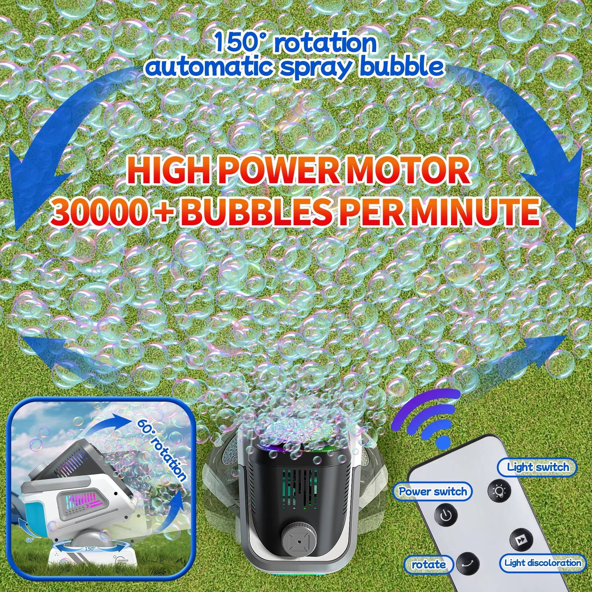 Máquina de Burbujas para Fiesta