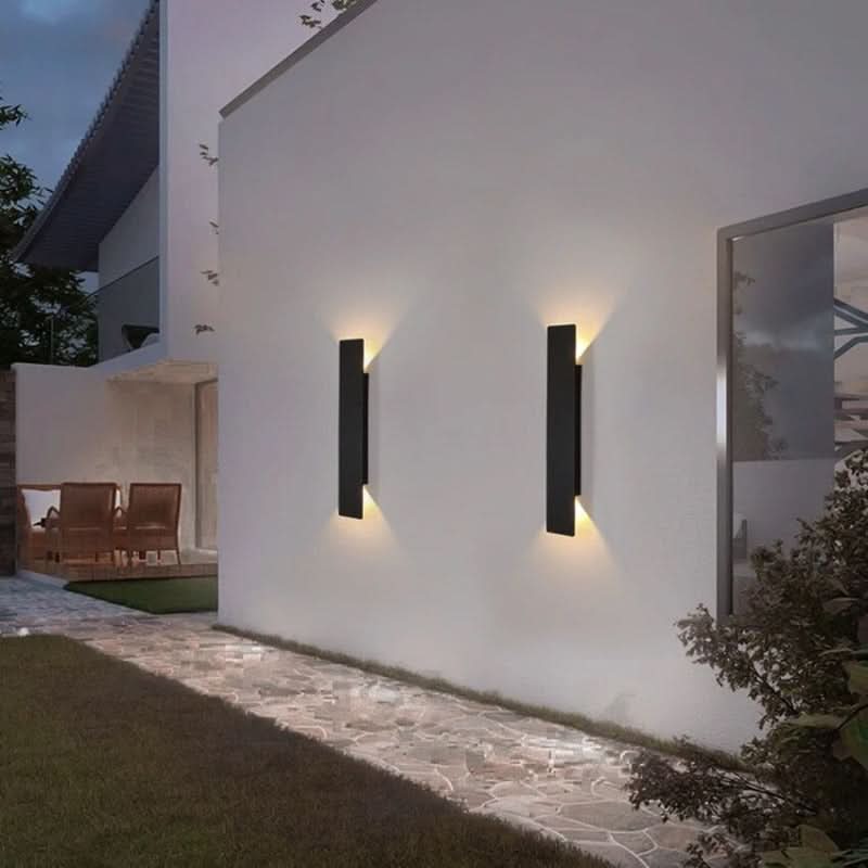 LUMIÉRE Apliques de pared exteriores a prueba de agua StreamLine Iluminación exterior